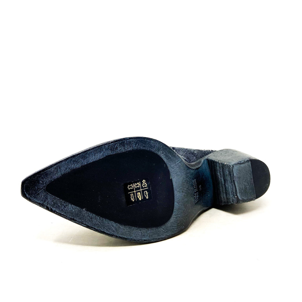 FAUZIAN JEUNESSE - EW - SABOT KANSAS - Denim nero