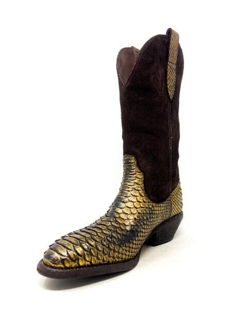 FAUZIAN JEUNESSE - EW - Texano LOW BOOT - Ebano Oro