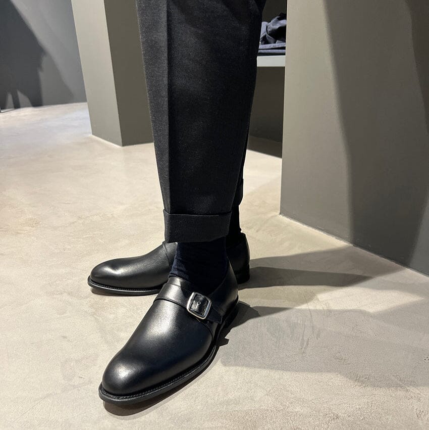 CHURCH'S - Fibbia - Westbury - Black Scarpe Uomo Church's