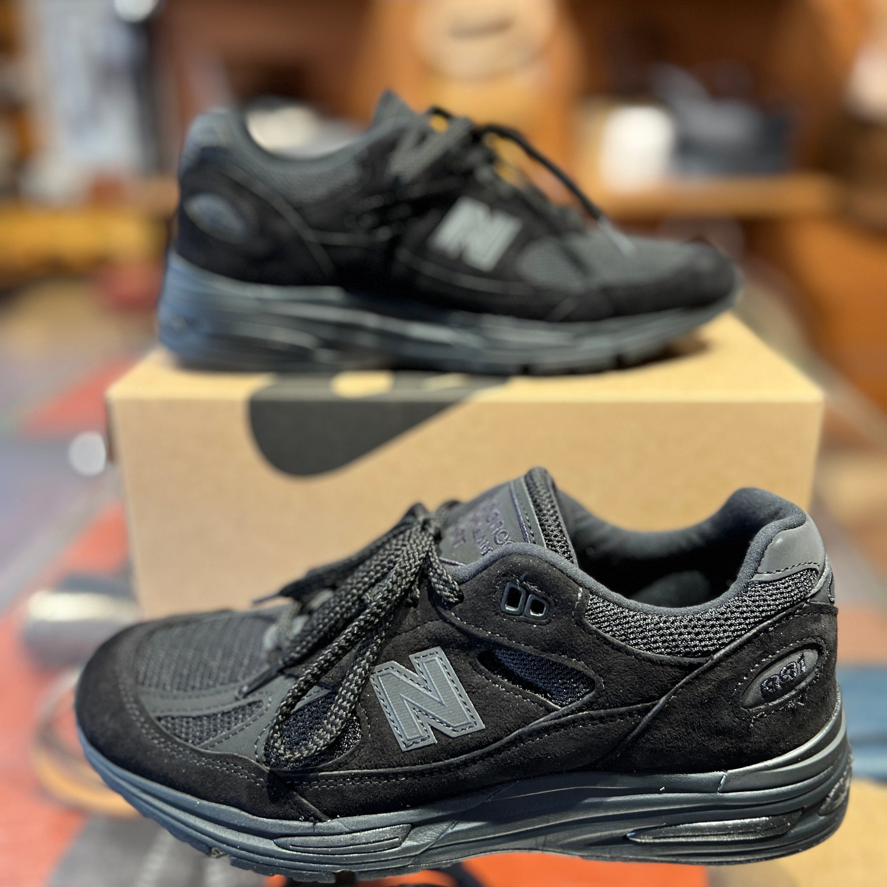 NEW BALANCE - Sneakers - U991KK2 - Nero Scarpe Uomo NEW BALANCE - Collezione Uomo