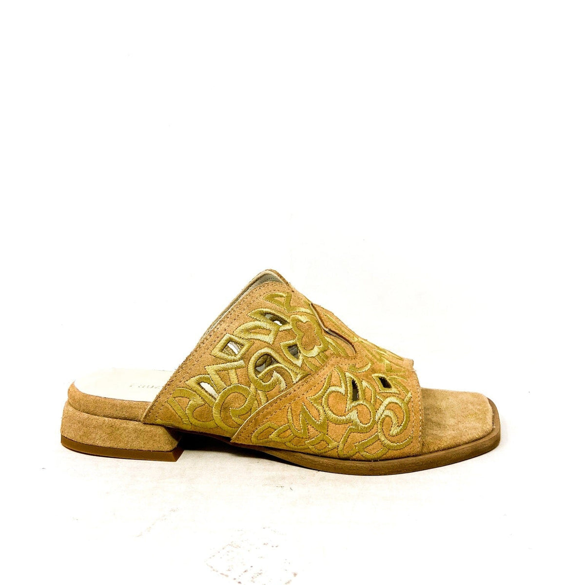 FAUZIAN JEUNESSE - EW - Sandali bassi - SANDAL LINDA FLAT - Cuoio naturale