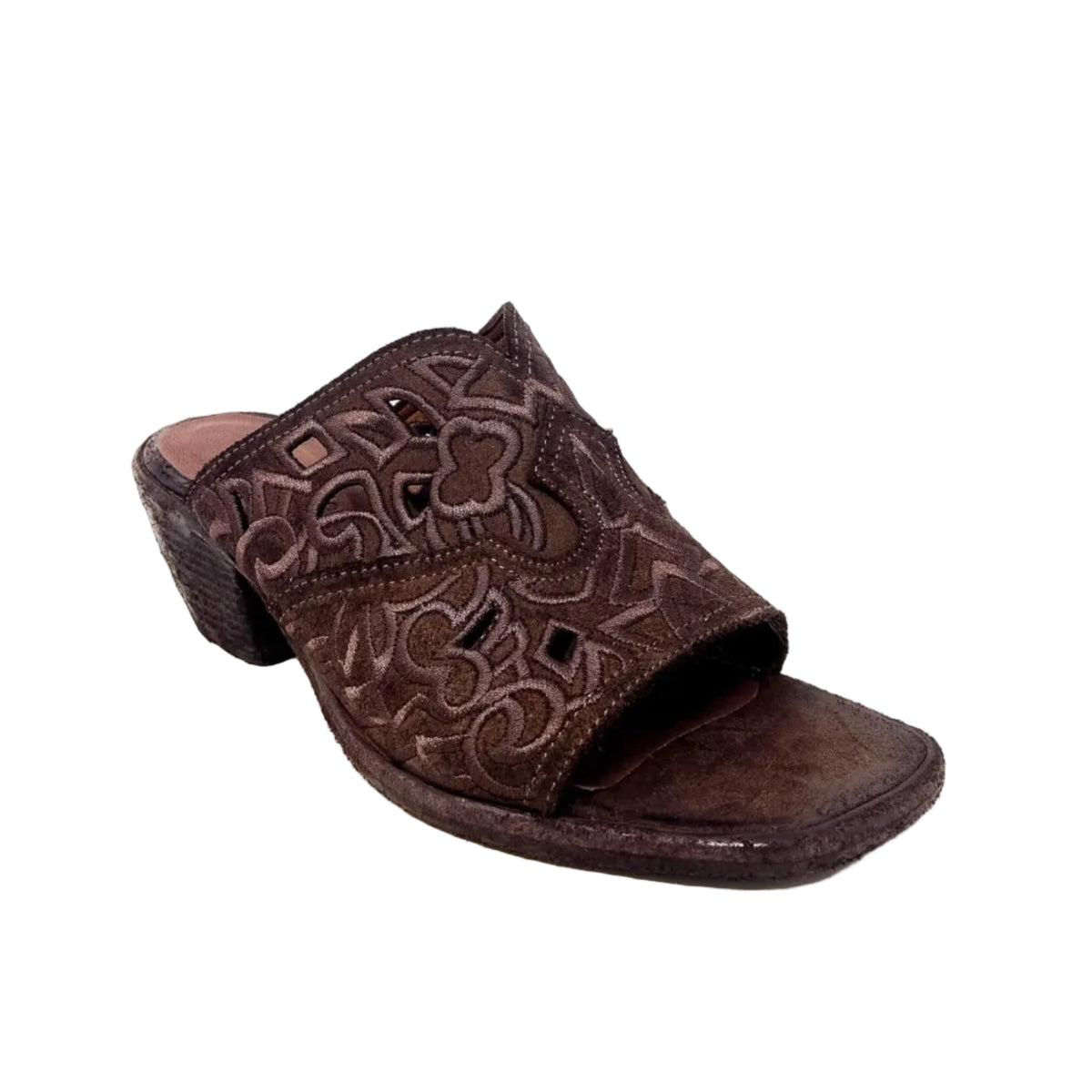 FAUZIAN JEUNESSE - EW - Sandali con tacco - SANDAL LINDA - Ebano