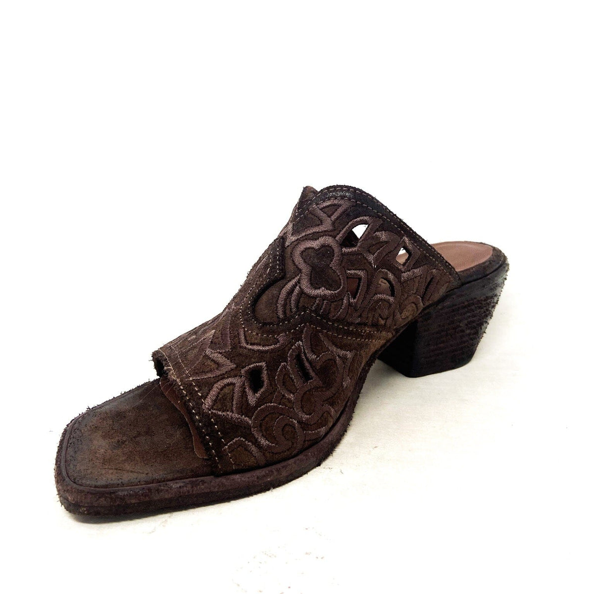 FAUZIAN JEUNESSE - EW - Sandali con tacco - SANDAL LINDA - Ebano