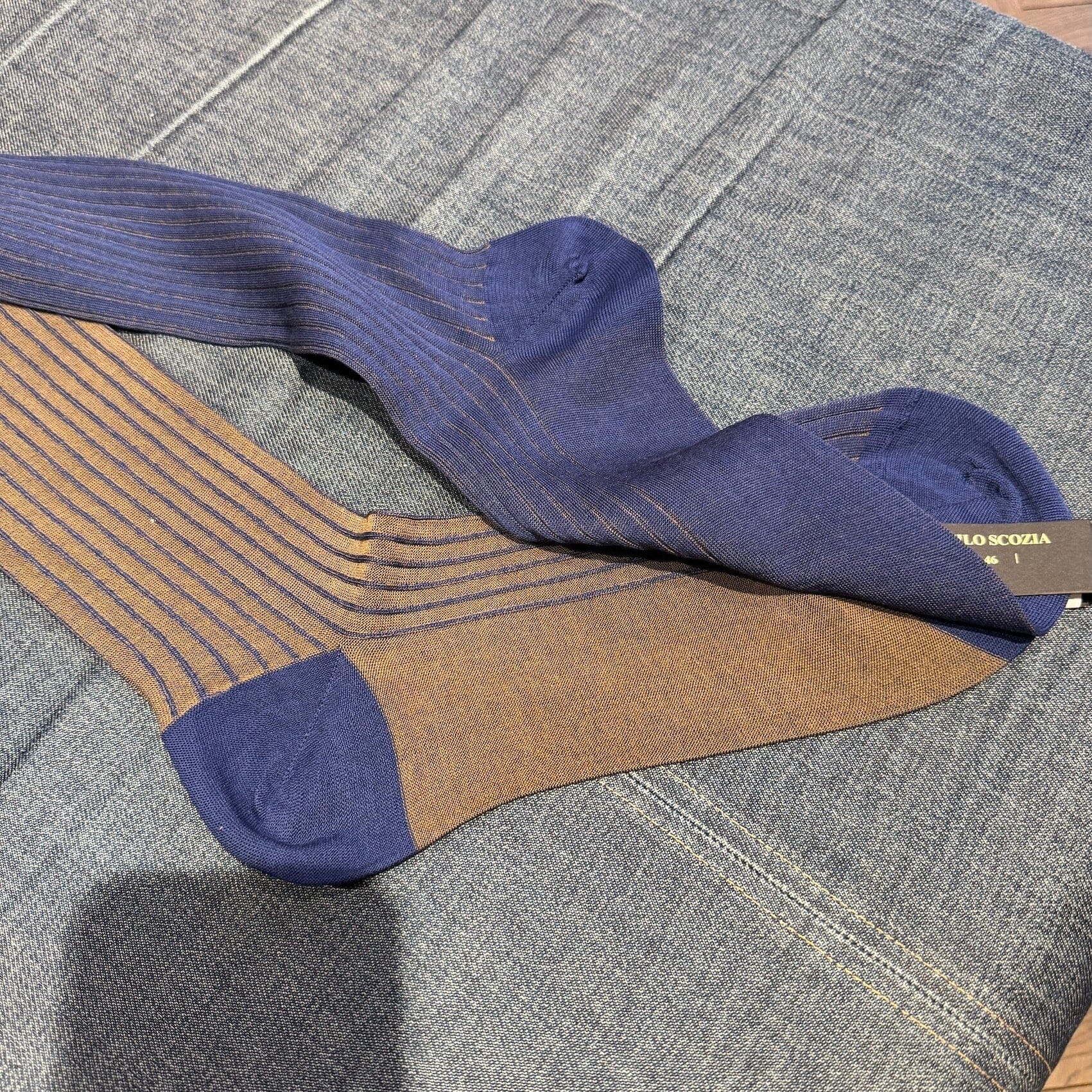 ALTO MILANO - Calzino - 25PEAM1686UC_45- Bluette Accessori Uomo Alto Milano