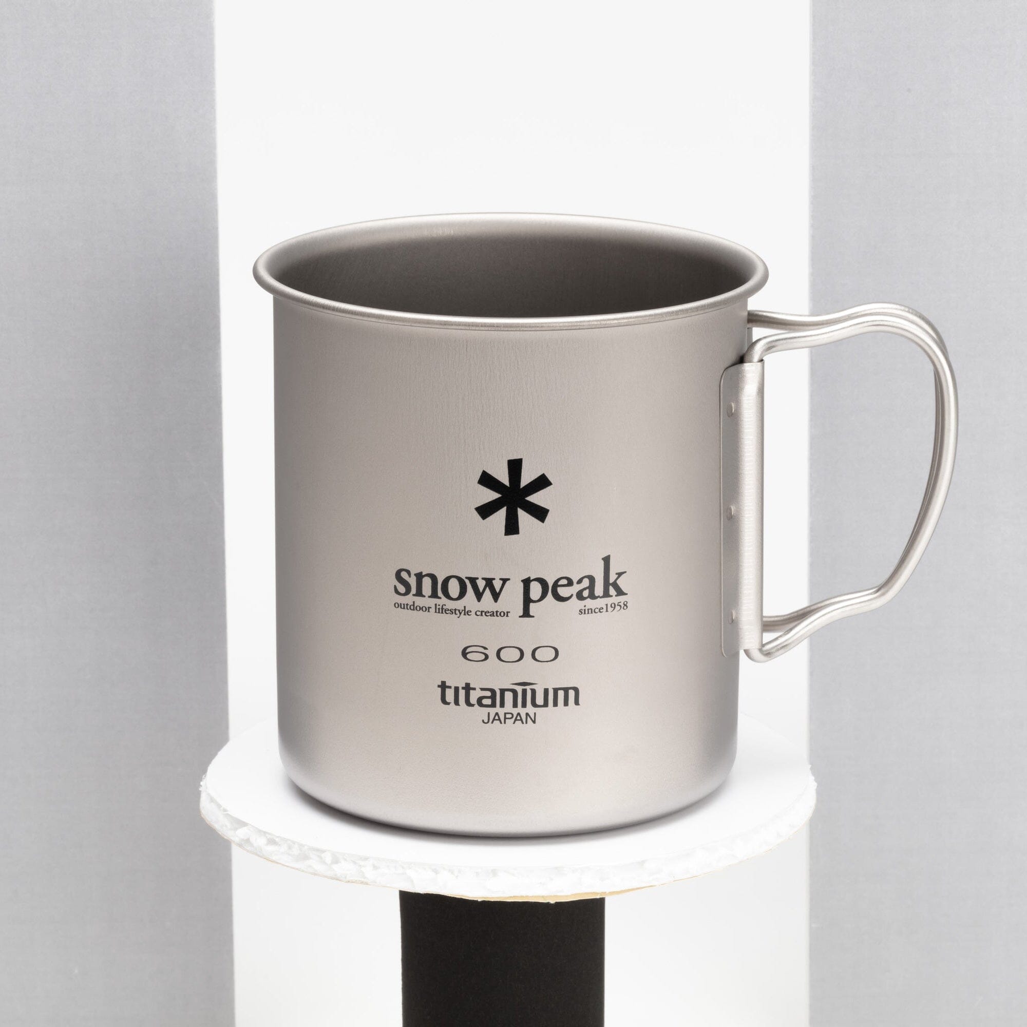 SNOW PEAK - TAZZA TITANIUM SINGLE WALL 600 - MG - 044R GRIGIO ACCESSORI DONNA SNOW PEAK