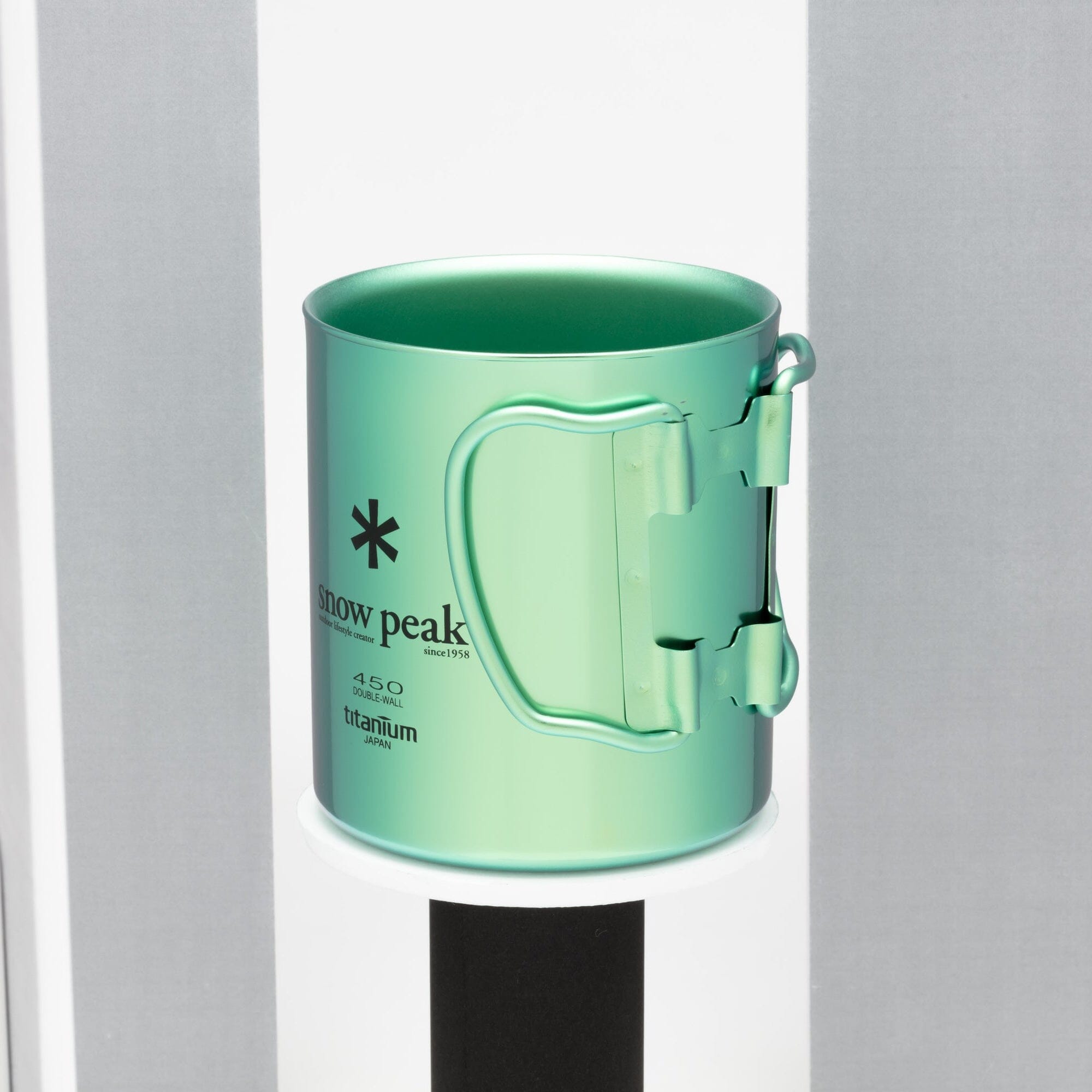 SNOW PEAK - TAZZA TITANIUM SINGLE WALL 450 - MG - 053 VERDE ACCESSORI DONNA SNOW PEAK