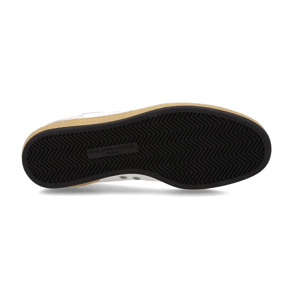 PHILIPPE MODEL - Sneakers - PGLU VD05 - Bianco Nero Scarpe Uomo Philippe Model Paris