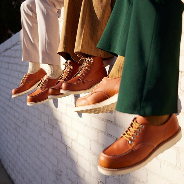 RED WING SHOES - 8092 - Oxford Oro Scarpe Uomo Red Wing Shoes