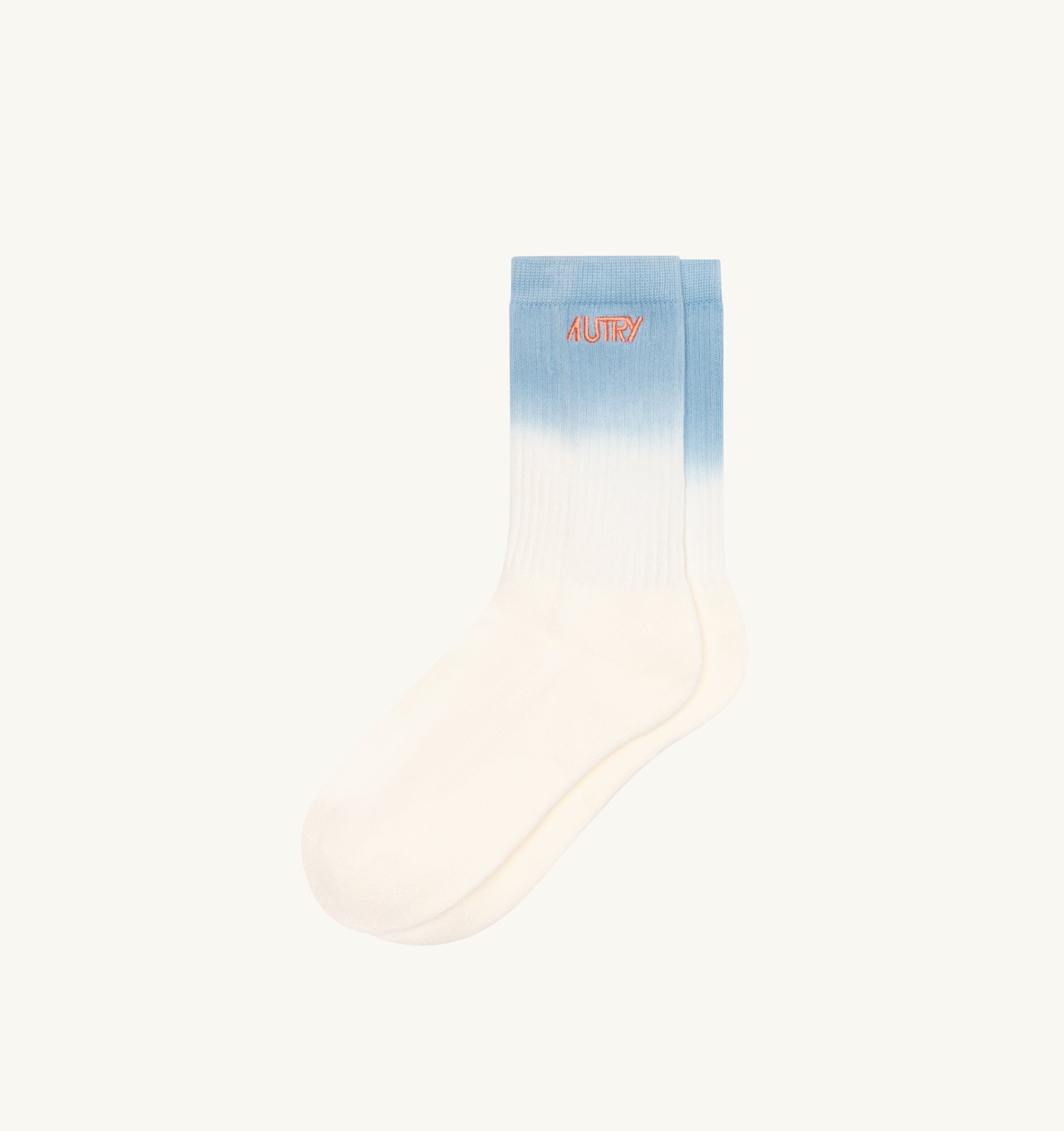 AUTRY - SOPU 057C - Autry Calzino - Avorio degradè azzurro Accessori Uomo AUTRY - Collezione uomo