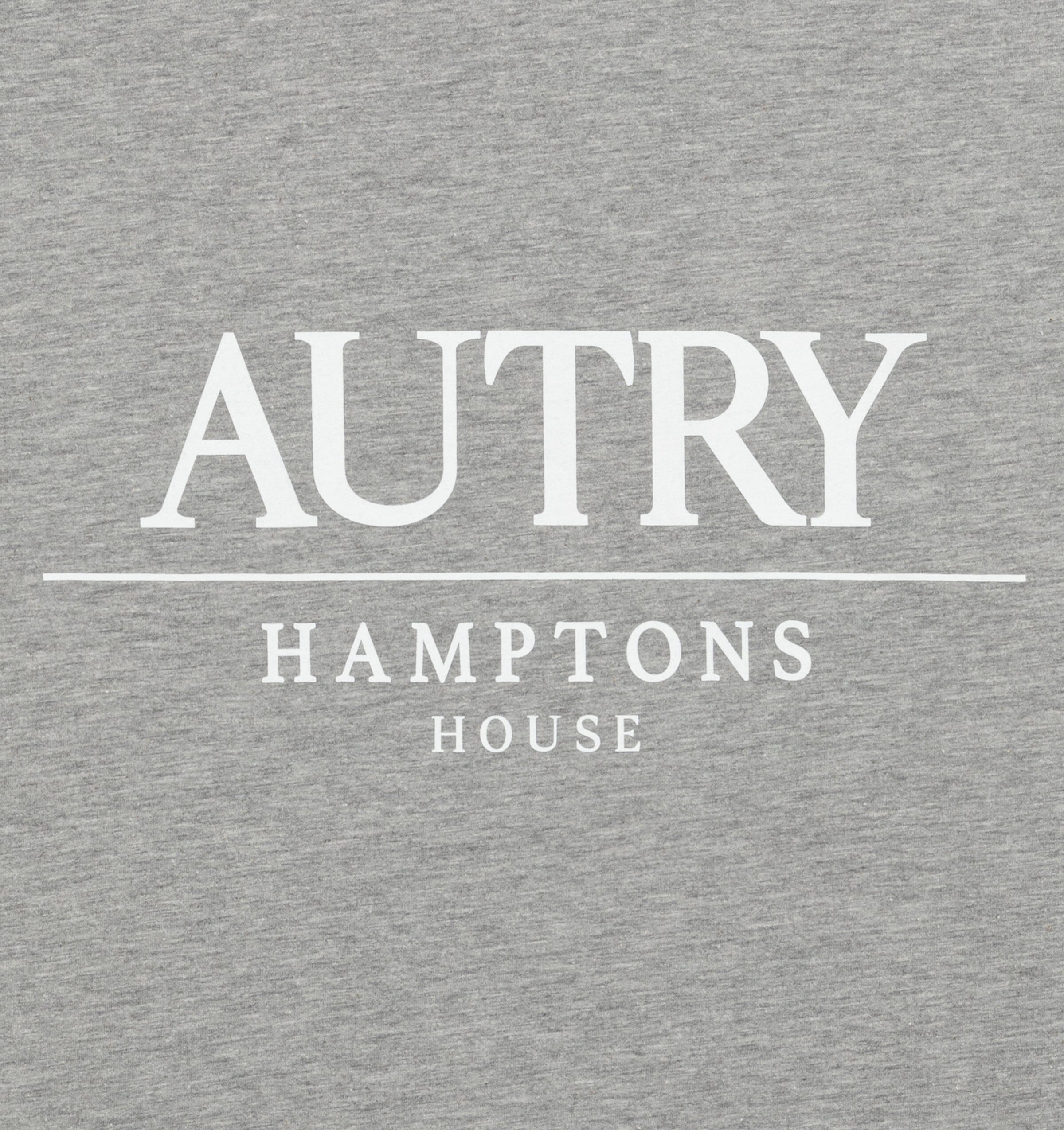 AUTRY - TSPM 044D - T-Shirt jersey - Grigio melange Abbigliamento Uomo AUTRY - Collezione uomo