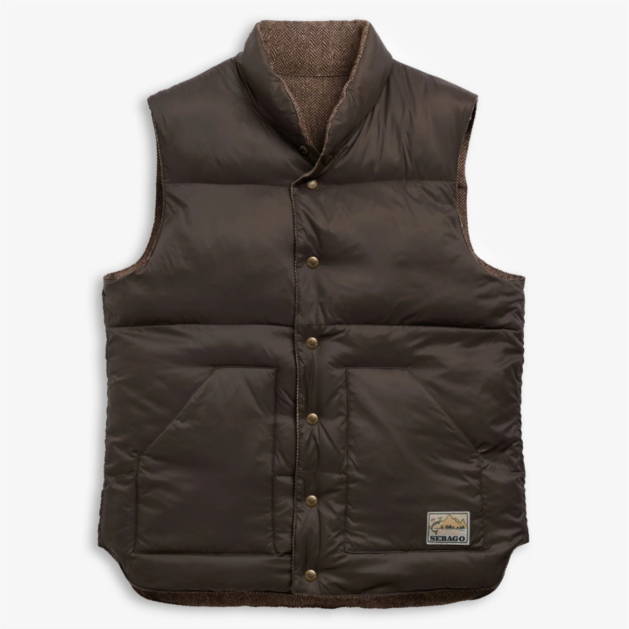 SEBAGO - 72123NW_A01 - Gilet - BEIGE BROWN Abbigliamento Uomo SEBAGO