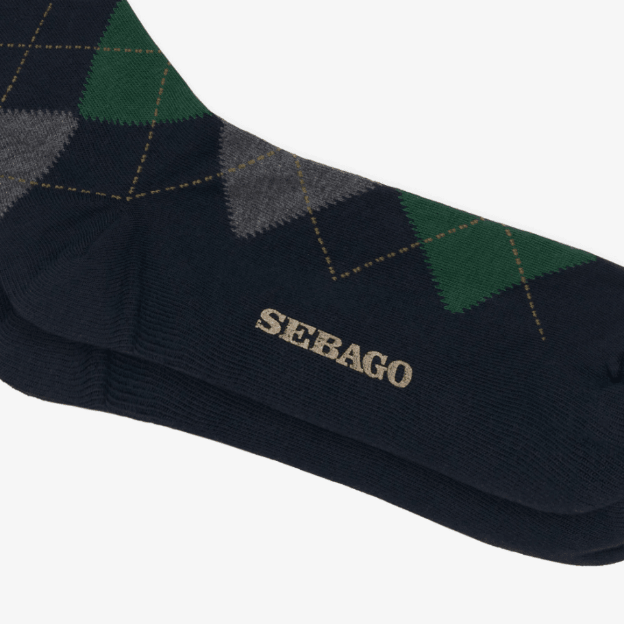 SEBAGO - Calzino - 73128IW_A0F - Blue-Grey-Green-Orange Accessori Uomo SEBAGO - Collezione Uomo