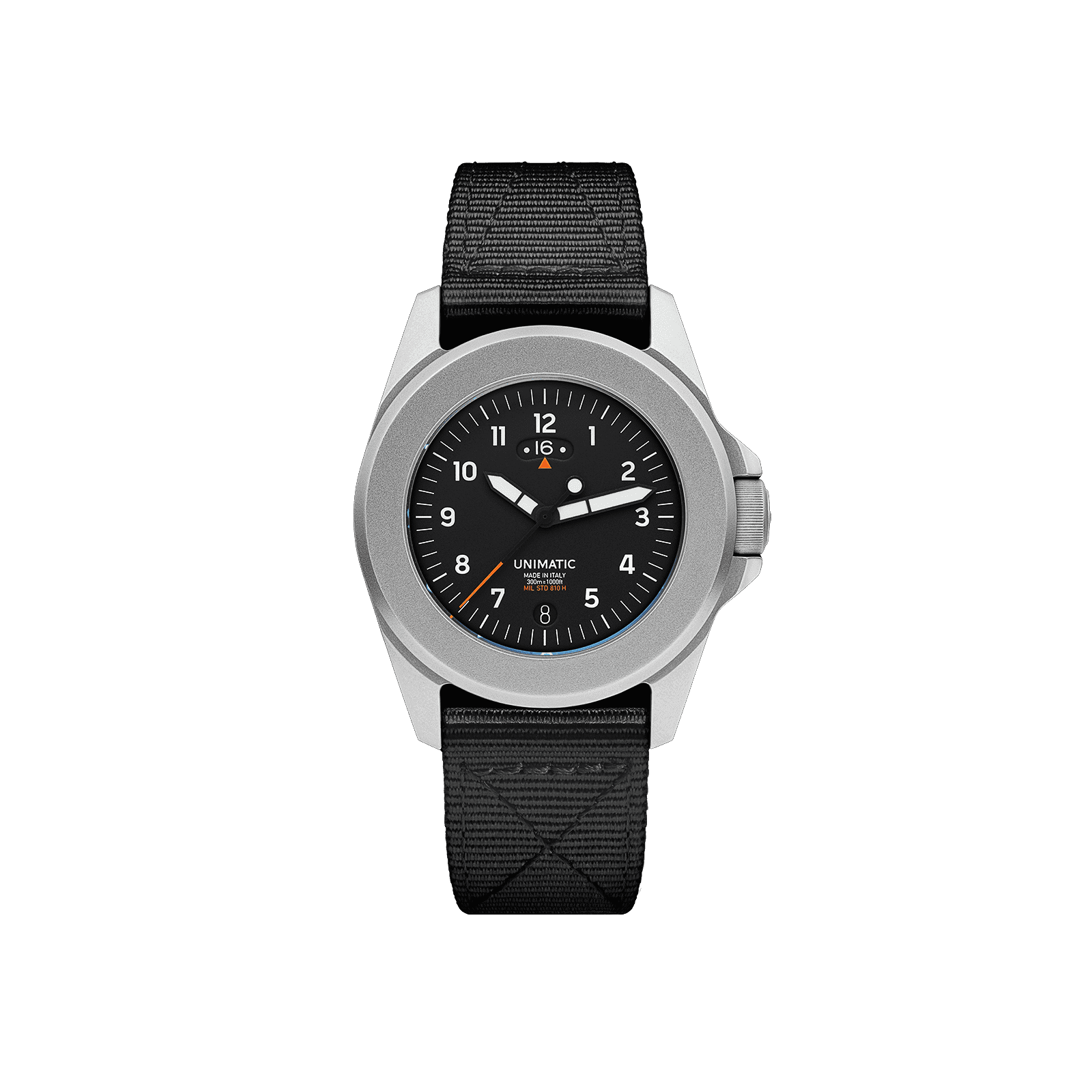 UNIMATIC - Orologio Modello Quattro UT4-GMT Toolwatch - Nero Accessori Uomo UNIMATIC - Orologio