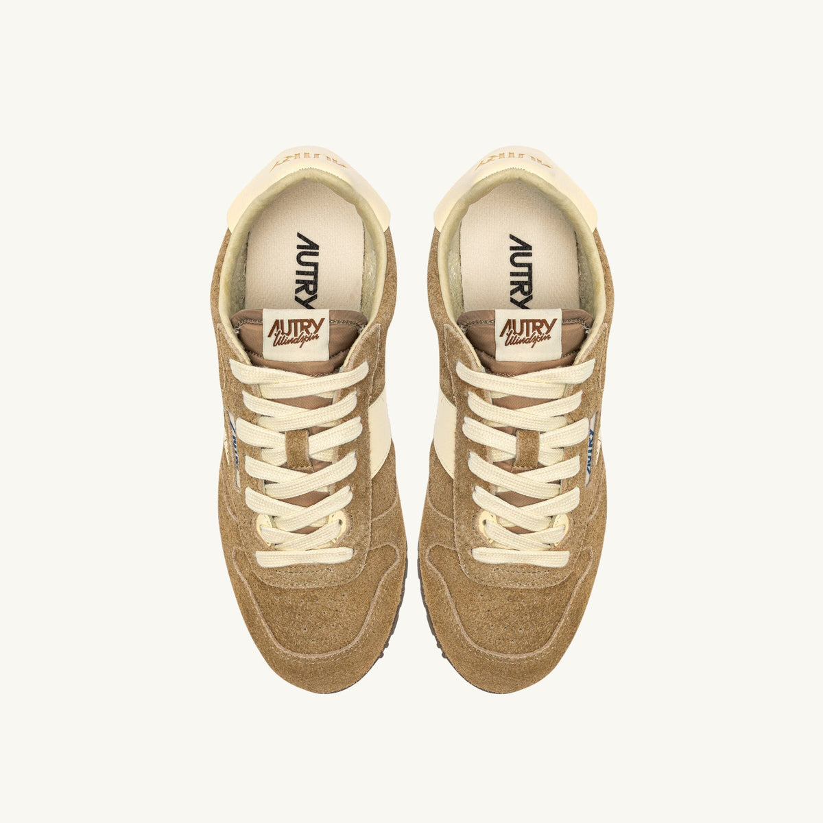 AUTRY - WINDSPIN - WSLW UB40 - Sneakers - Camoscio Biscotto Scarpe Donna AUTRY - Collezione donna