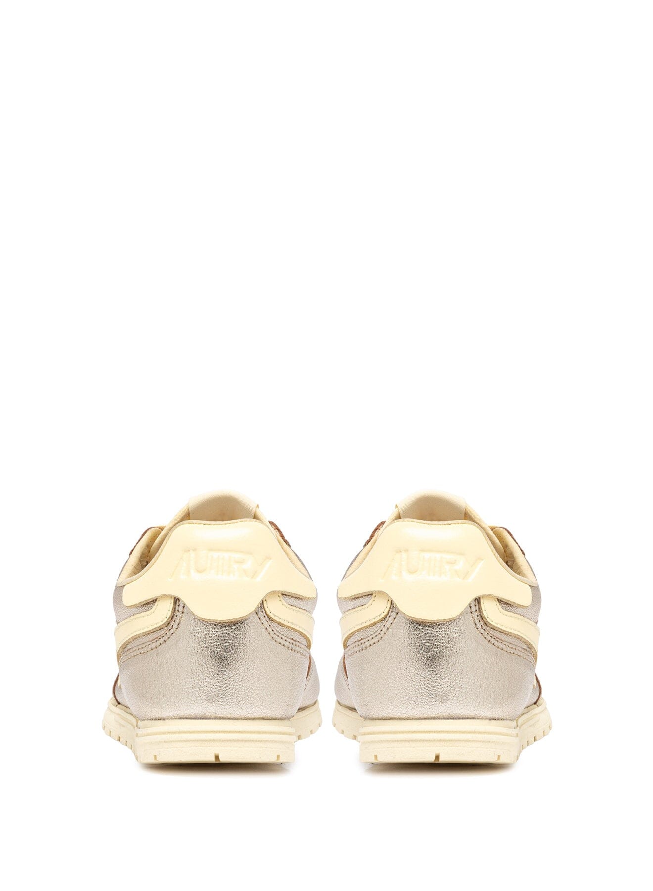 AUTRY - WSLWA J01 - Sneakers WINDSPIN - Laminato Oro Scarpe Donna AUTRY - Collezione donna