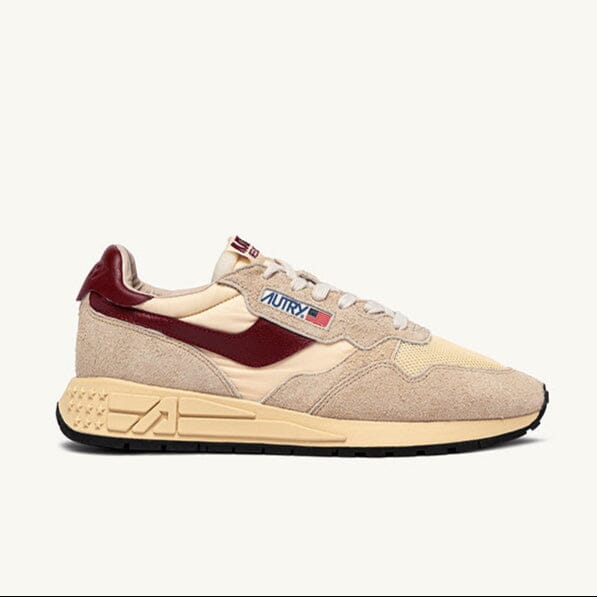 AUTRY Sneakers WWLM UT25 - Autry REELWIND - Beige Bordeaux Scarpe Uomo AUTRY - Collezione uomo
