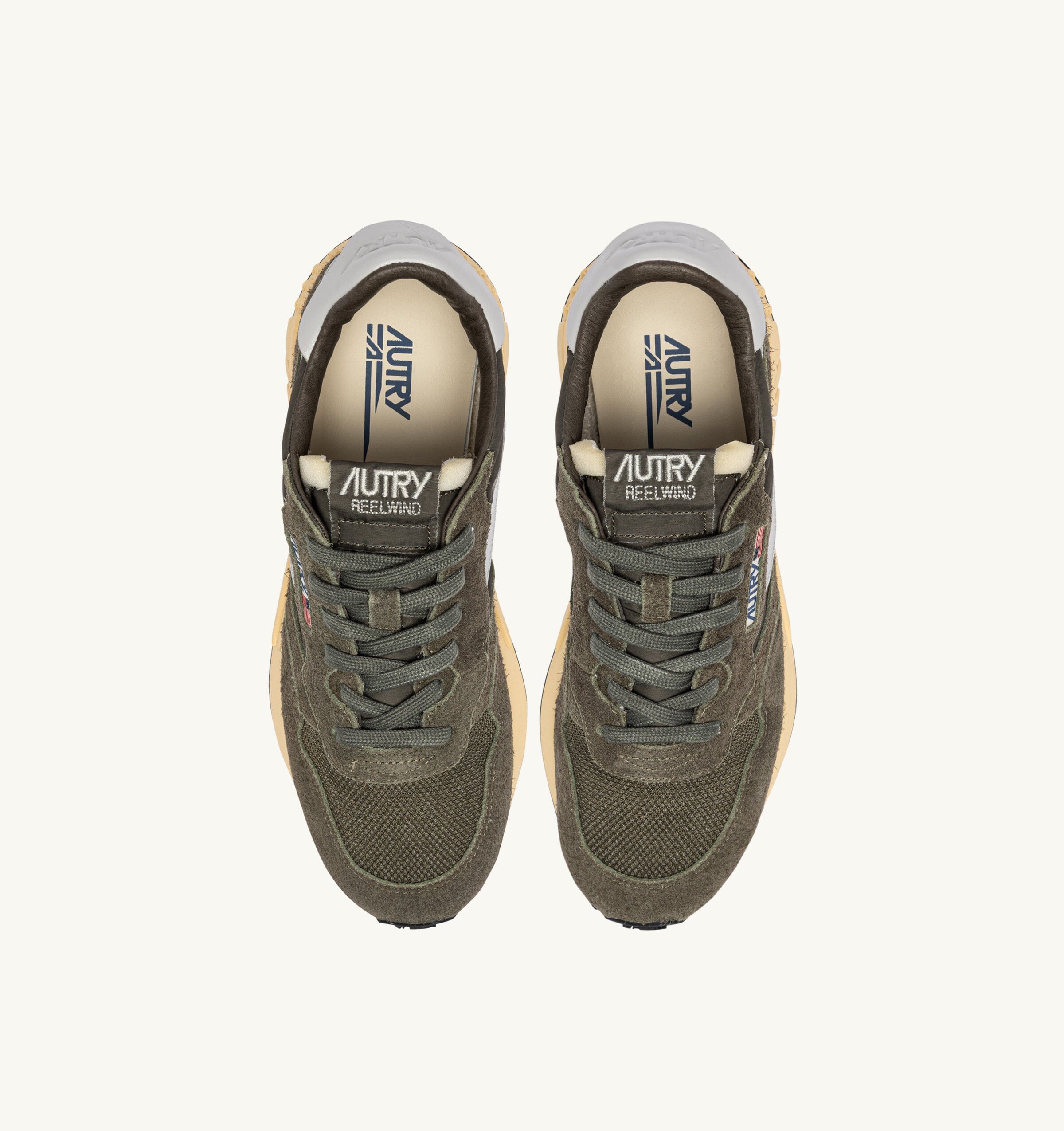 AUTRY - WWLM UT52 - Sneakers REELWIND - Verde Scarpe Uomo AUTRY - Collezione uomo