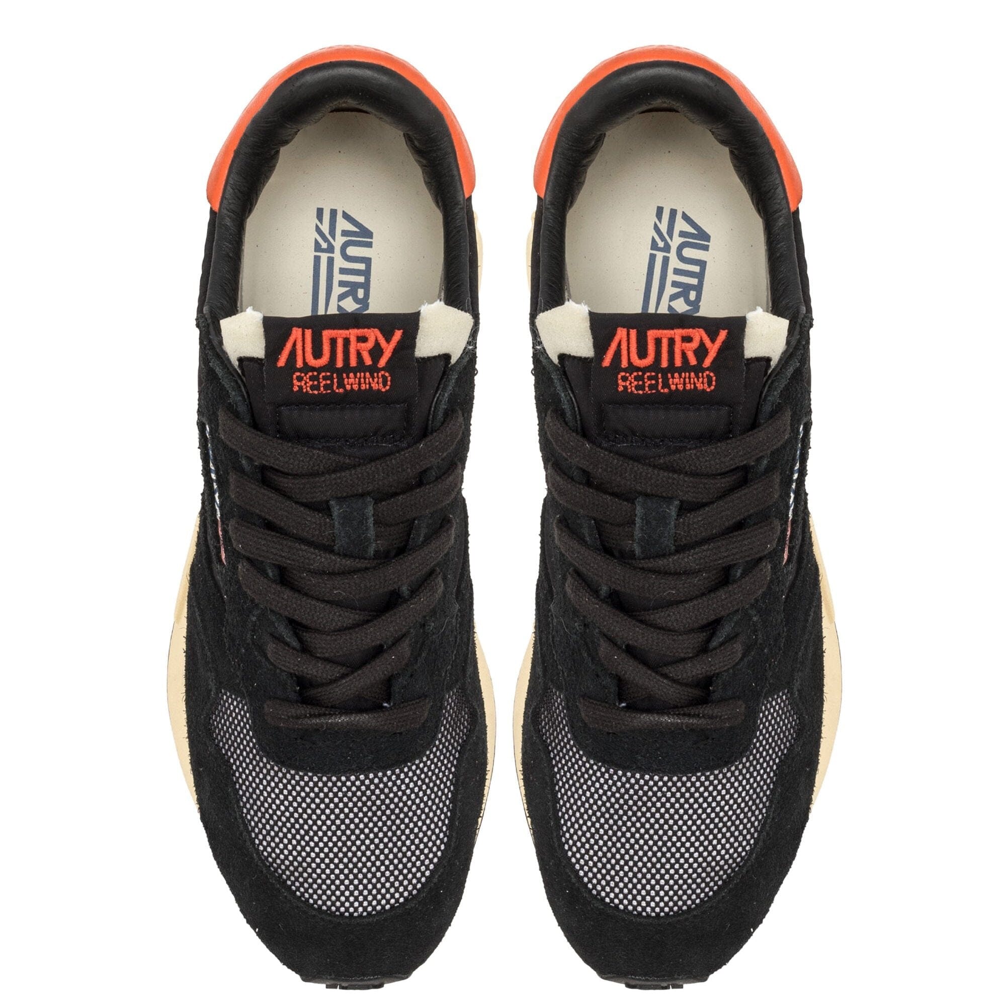 AUTRY Sneakers WWLM UT08 - Autry REELWIND - Orange Black Scarpe Uomo AUTRY - Collezione uomo