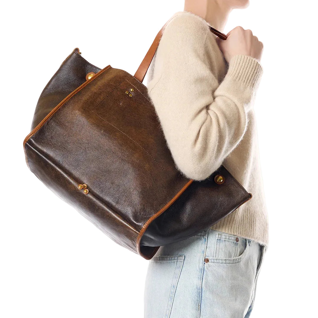 JEROME DREYFUSS - Shopping - Leon M - Marron Used Borse Jerome Dreyfuss