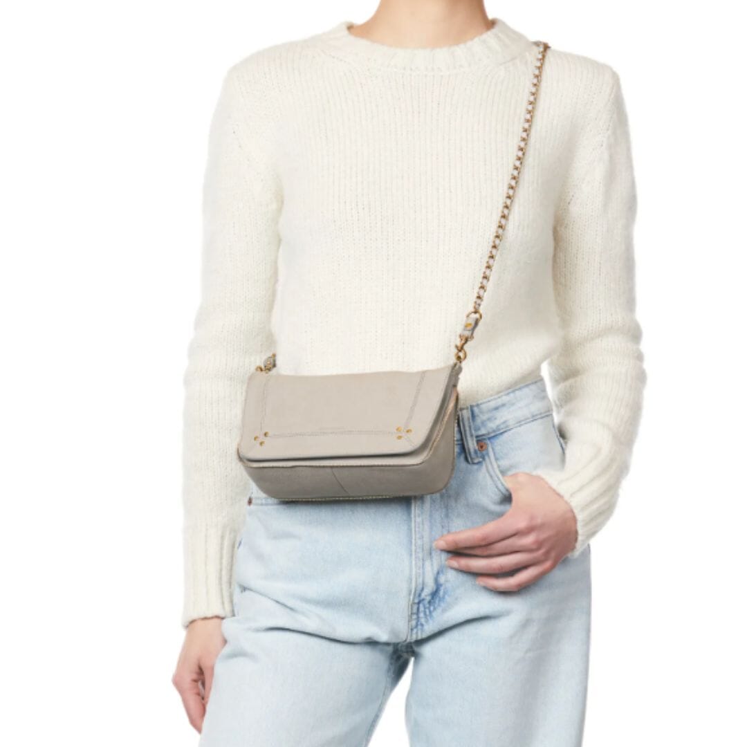 JEROME DREYFUSS - Borsa A Tracolla - Bobi - Beton Beige Borse Jerome Dreyfuss