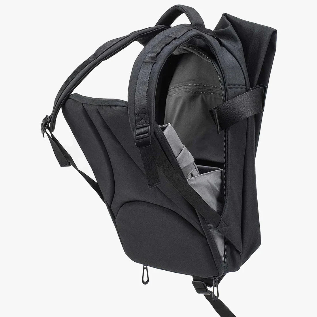 COTE & CIEL - 27710 - Isar Backpack - Medium - Yarn Black Borselli e borse uomo Côte&Ciel