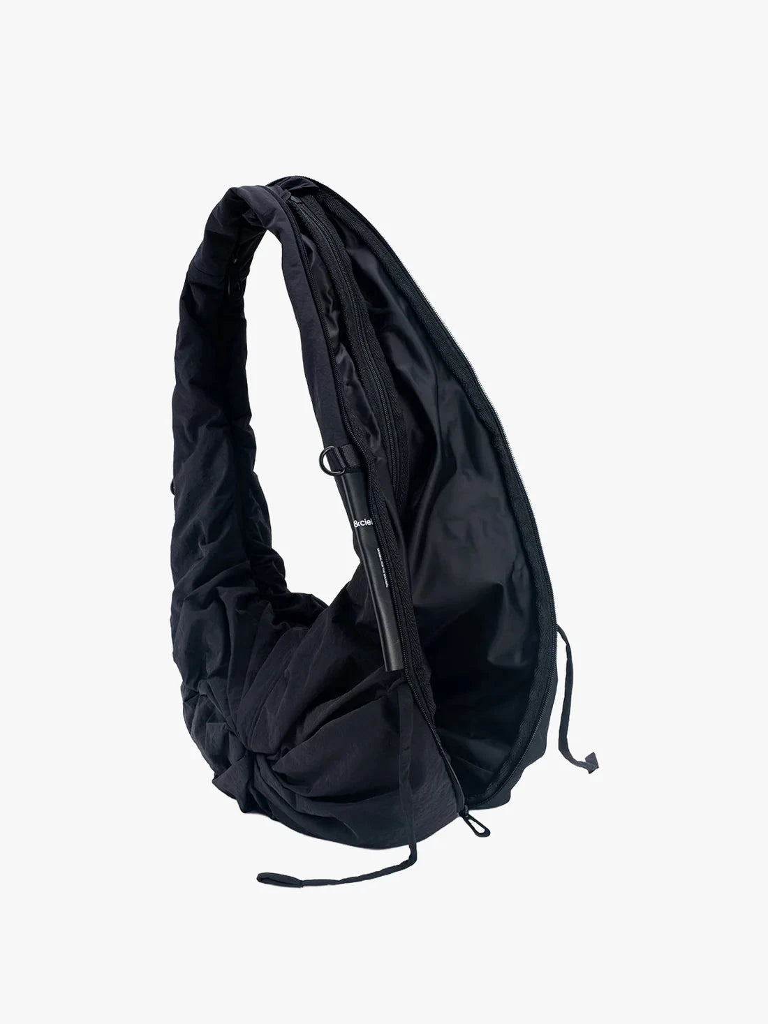 COTE & CIEL - 29151 - PO Satchel Crossbody - Smooth Black Borselli e borse uomo Côte&Ciel