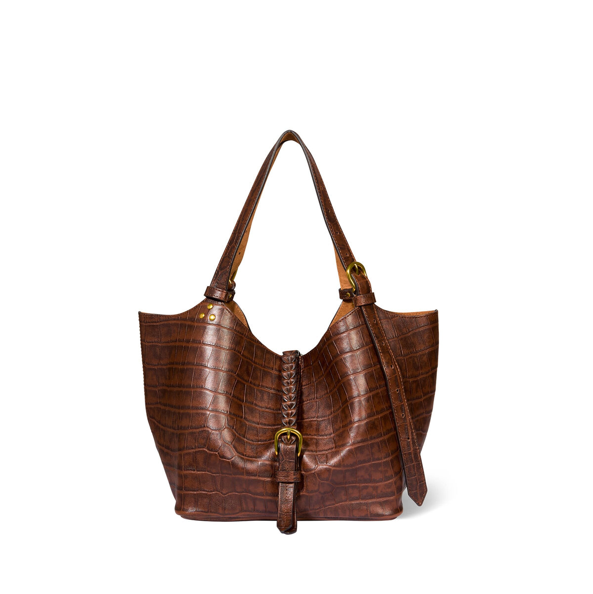 JEROME DREYFUSS - Borsa A Spalla - JOSEPH S - Imprime_croco_cigare Borse Jerome Dreyfuss
