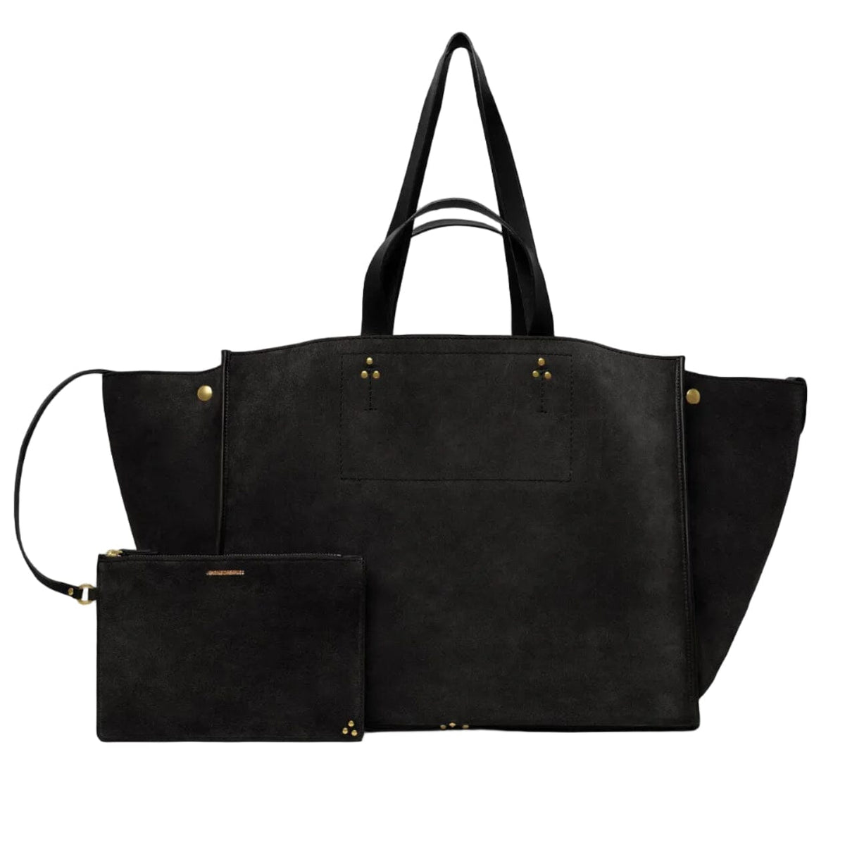 JEROME DREYFUSS - Shopping - Leon L - Camoscio Nero Borse Jerome Dreyfuss