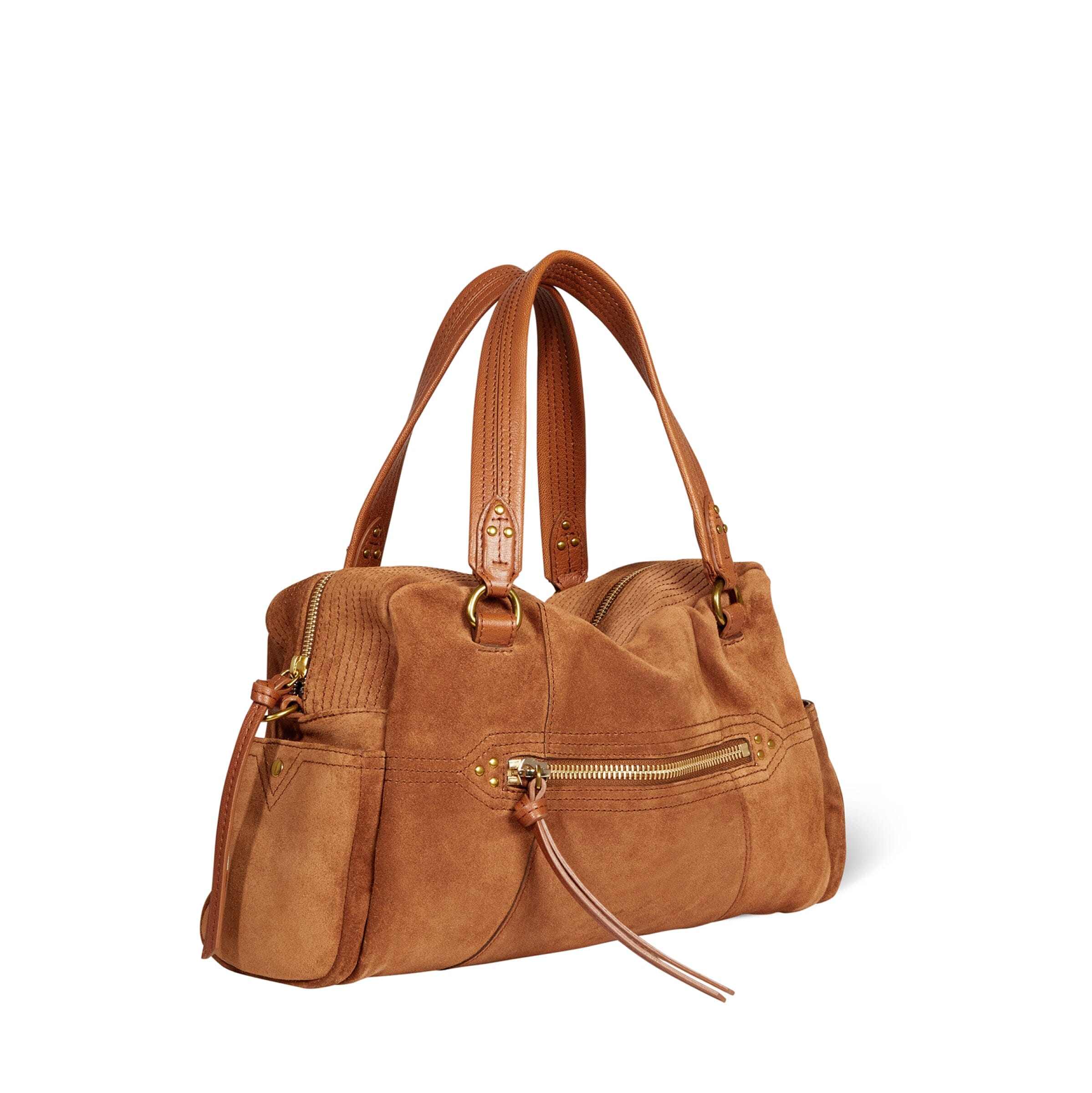JEROME DREYFUSS - Borsa a Mano - Lucky Bowling - Caramel Borse Jerome Dreyfuss
