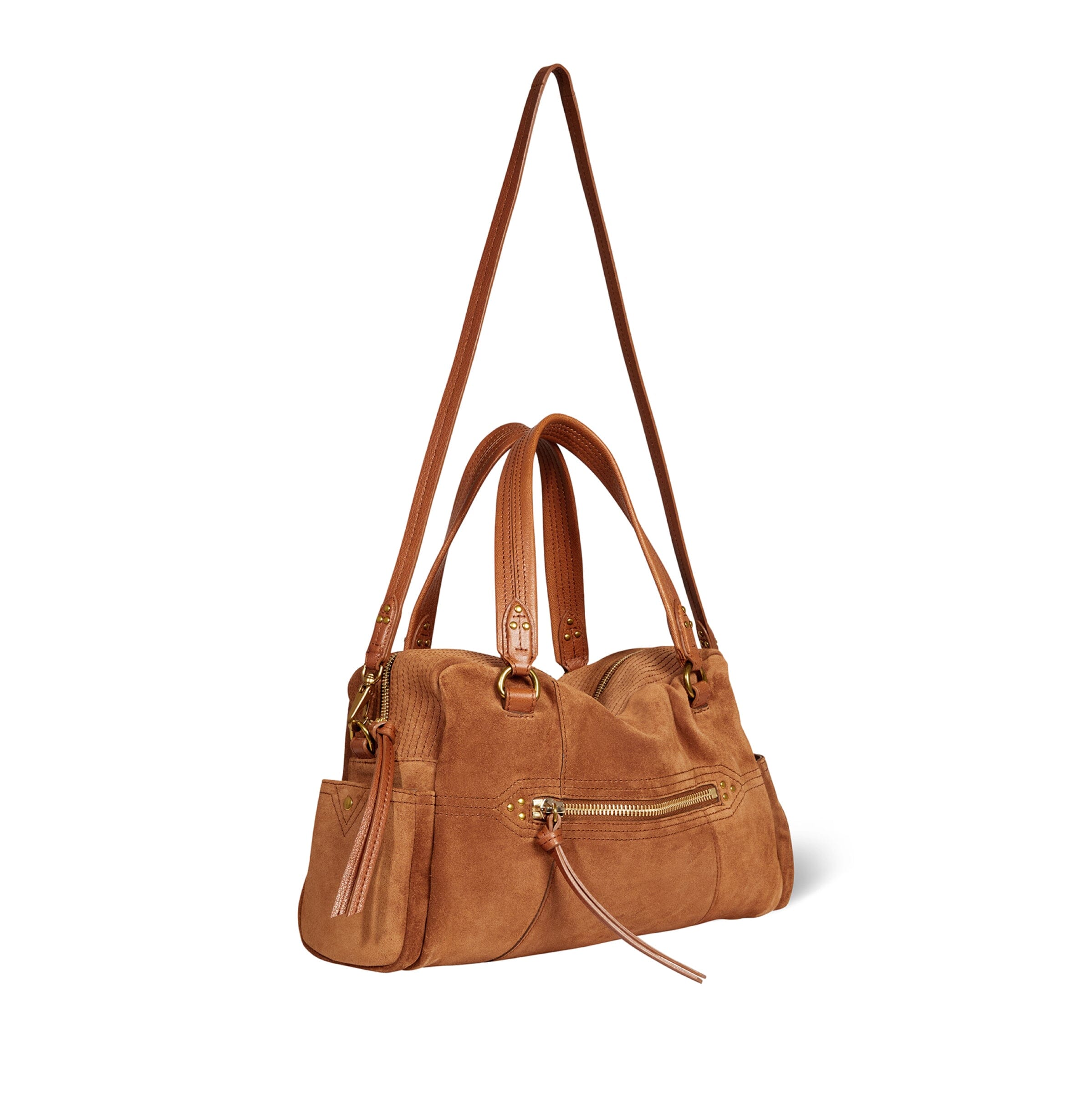 JEROME DREYFUSS - Borsa a Mano - Lucky Bowling - Caramel Borse Jerome Dreyfuss