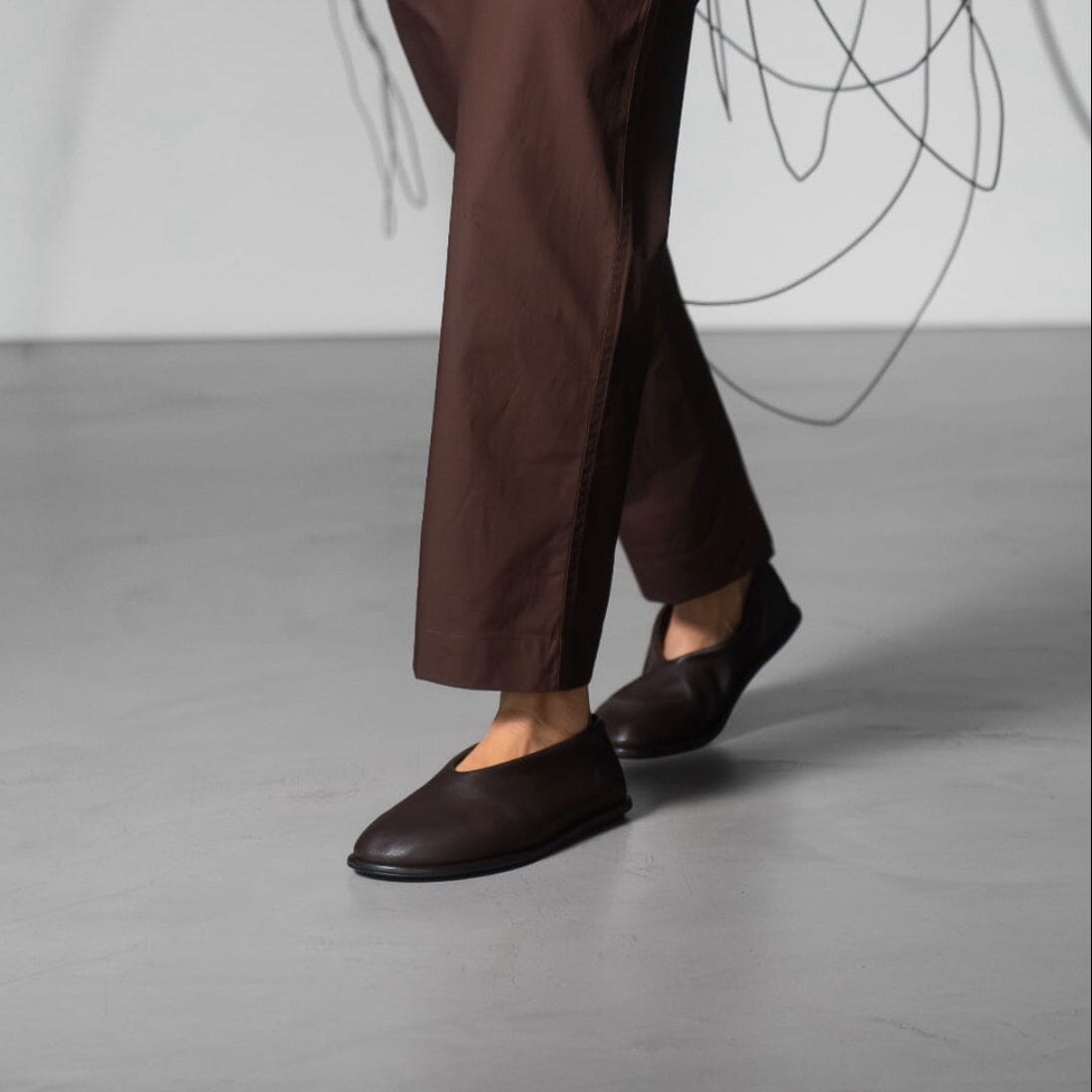 OFFICINE CREATIVE - Ballerine - FONTAINE - 010 - Coffee Scarpe Donna OFFICINE CREATIVE - Collezione Donna
