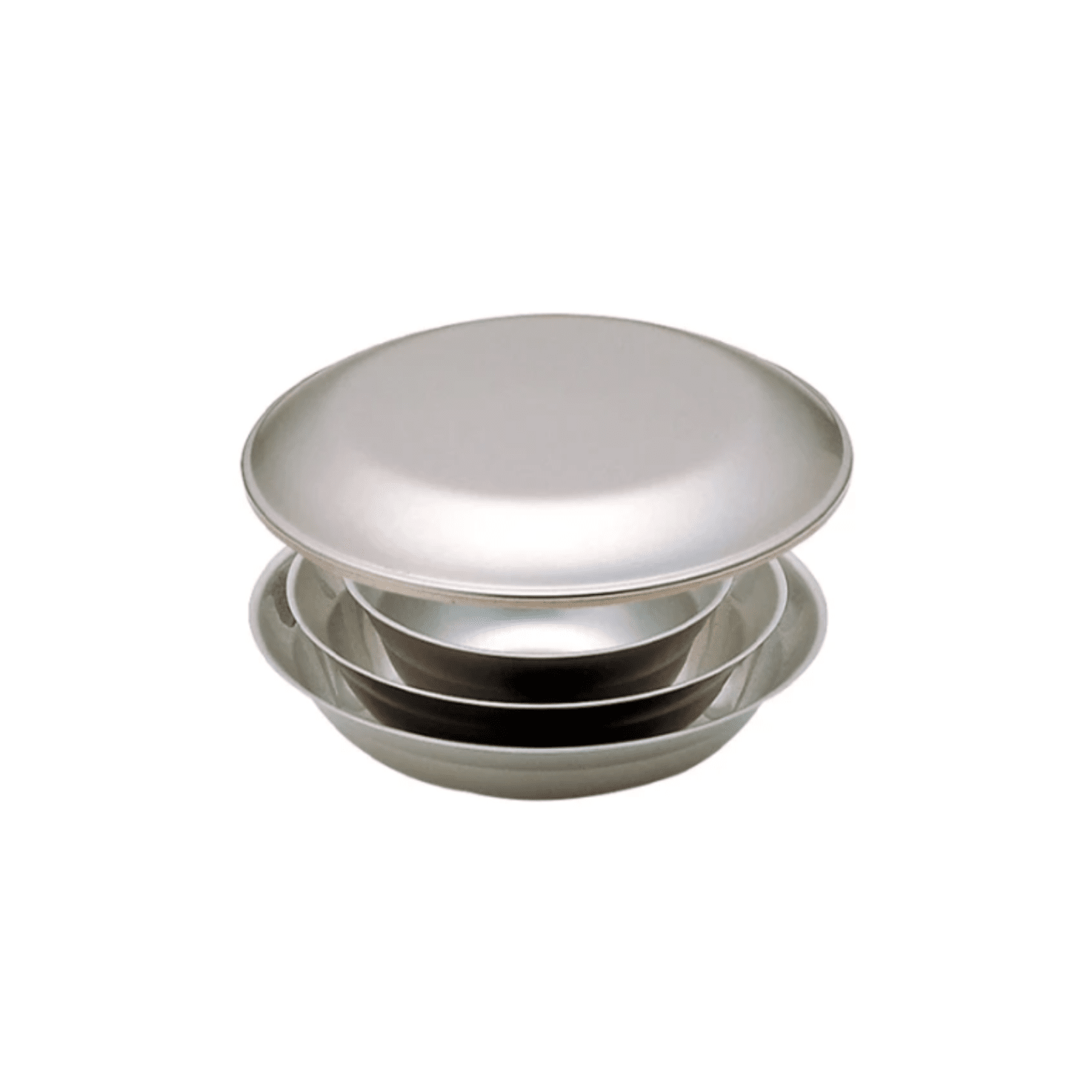 SNOW PEAK - SET PIATTI TABLEWARE - TW-021K - SILVER Accessori Uomo SNOW PEAK