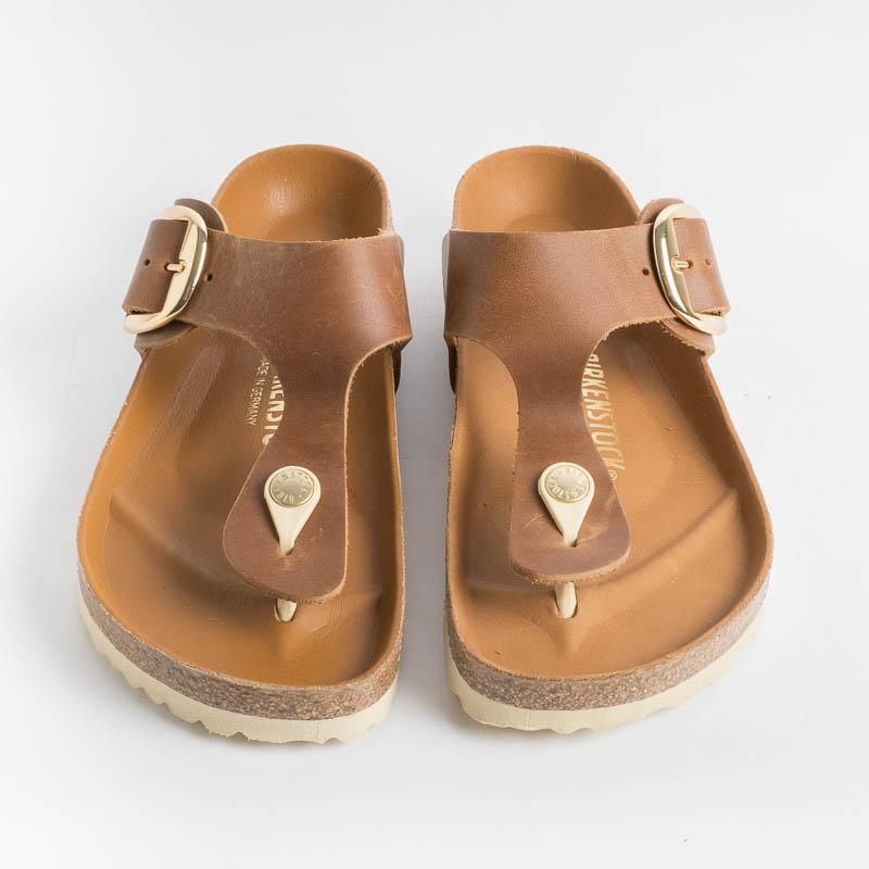 BIRKENSTOCK - Sandalo - 1018745 - Gizeh - Cognac Scarpe Donna BIRKENSTOCK