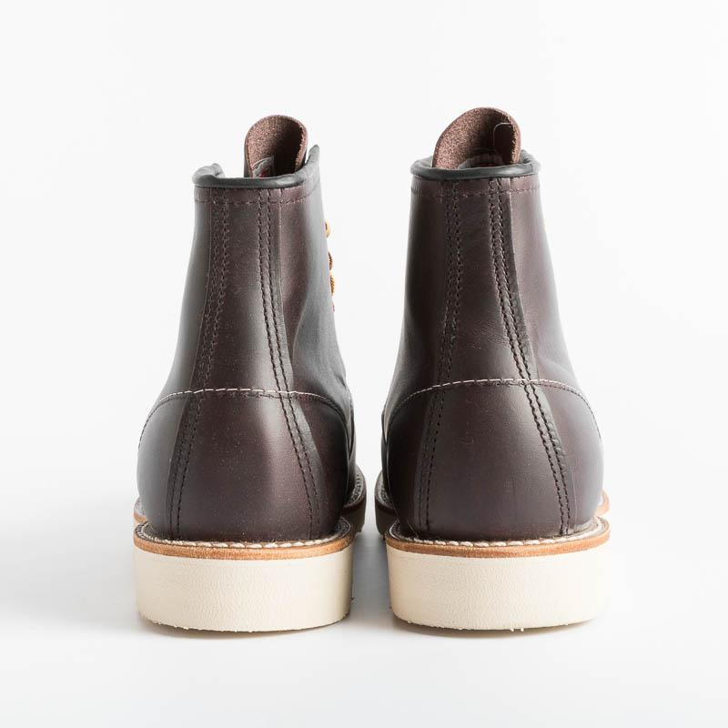 RED WING SHOES - Polacco Moc Toe 8847 - Black Cherry Scarpe Uomo Red Wing Shoes