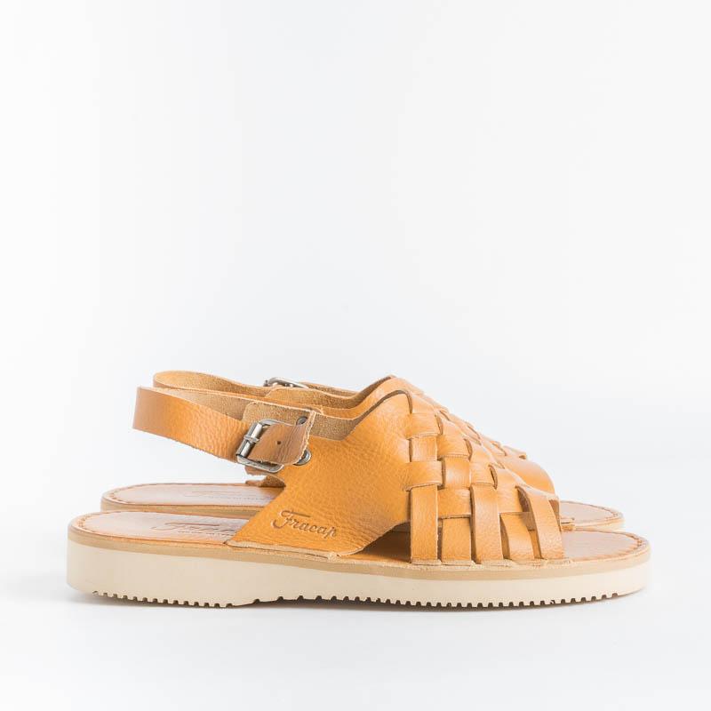 FRACAP - Sandali D177 - Nebrasca - 900 Tan Scarpe Donna FRACAP