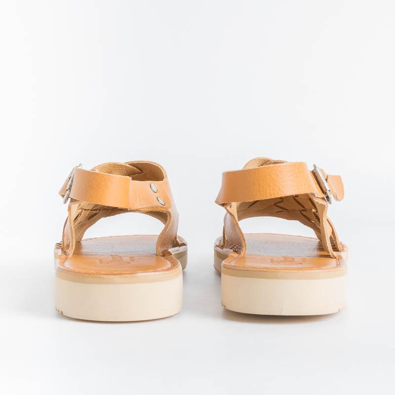 FRACAP - Sandali D177 - Nebrasca - 900 Tan Scarpe Donna FRACAP