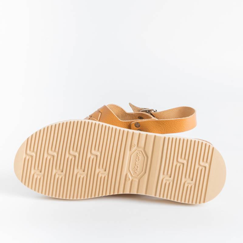 FRACAP - Sandali D177 - Nebrasca - 900 Tan Scarpe Donna FRACAP