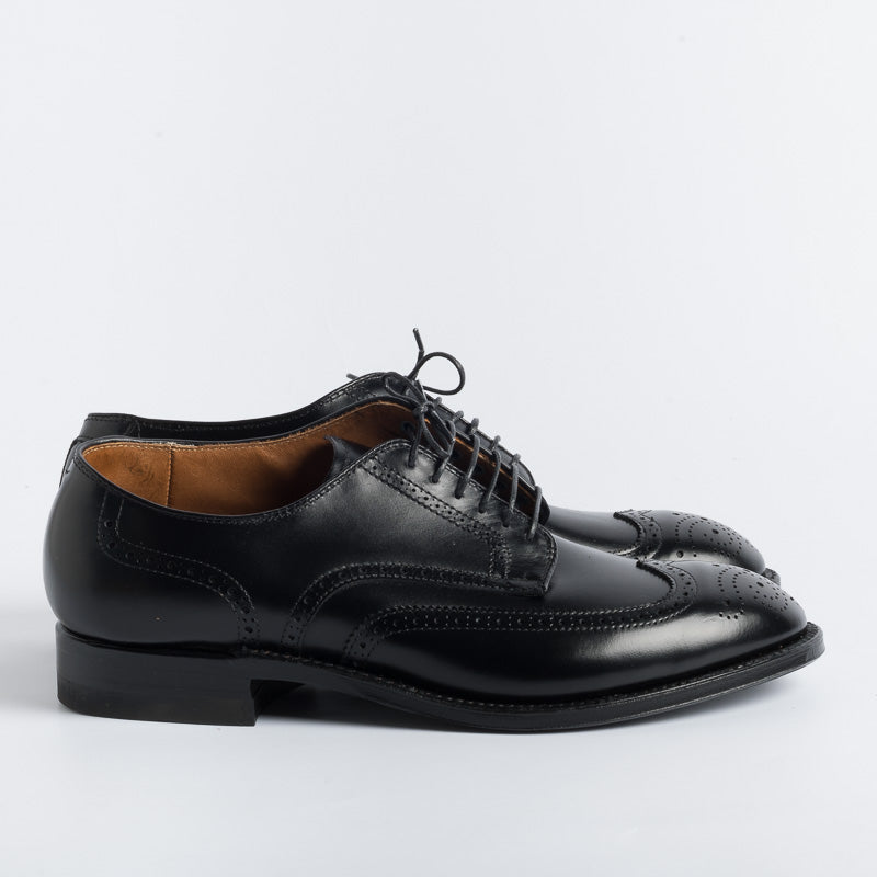 ALDEN - 54210 - Derby Vitello Duilio Modified (ergonomica) - Nero Scarpe Uomo Alden