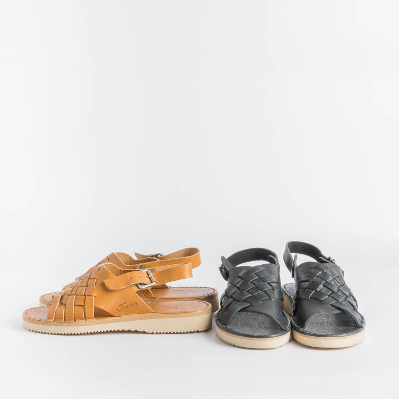 FRACAP - Sandali D177 - Nebrasca - Black Scarpe Donna FRACAP