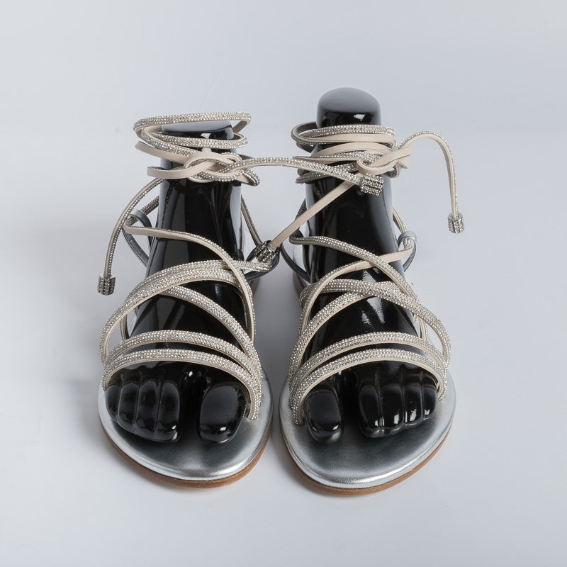 PAOLA FIORENZA - Sandalo infradito - FD22 - Argento Scarpe Donna PAOLA FIORENZA