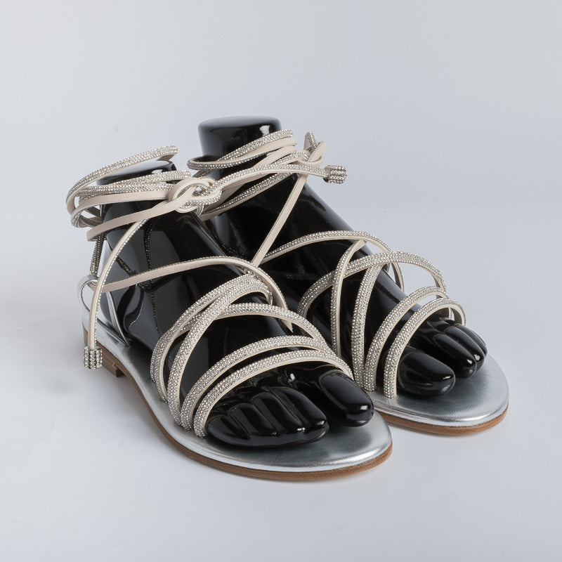 PAOLA FIORENZA - Sandalo infradito - FD22 - Argento Scarpe Donna PAOLA FIORENZA