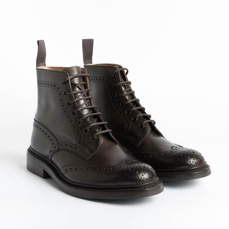 TRICKER'S - Brogue Boot - Stow Espresso Scarpe Uomo Tricker's