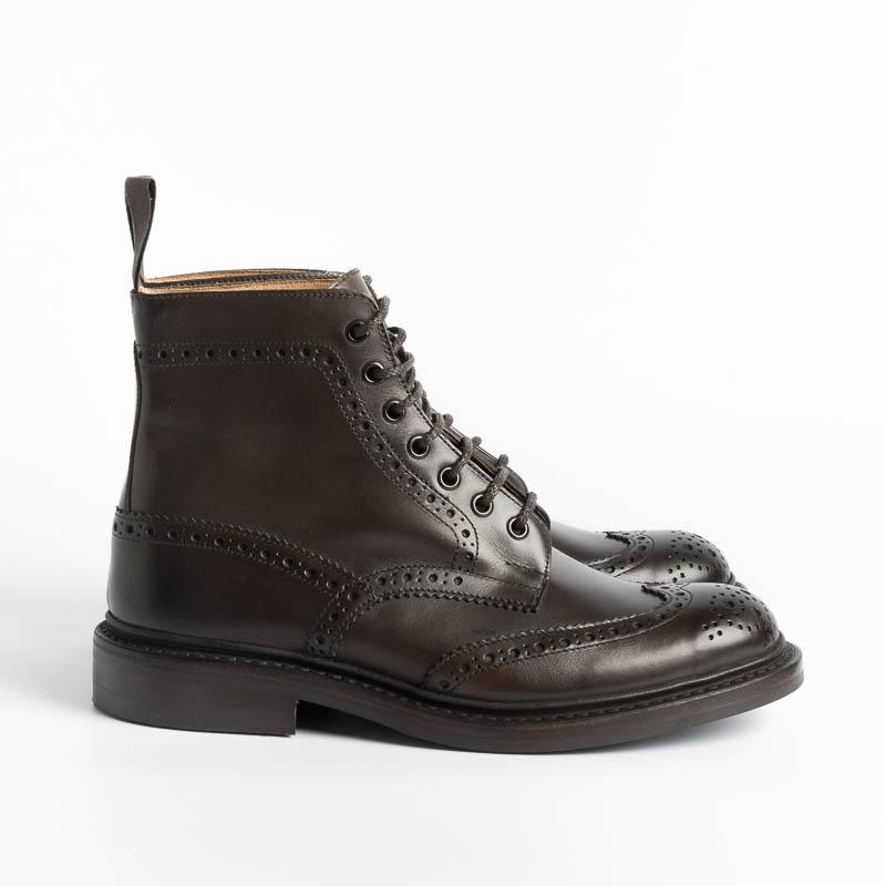 TRICKER'S - Brogue Boot - Stow Espresso Scarpe Uomo Tricker's