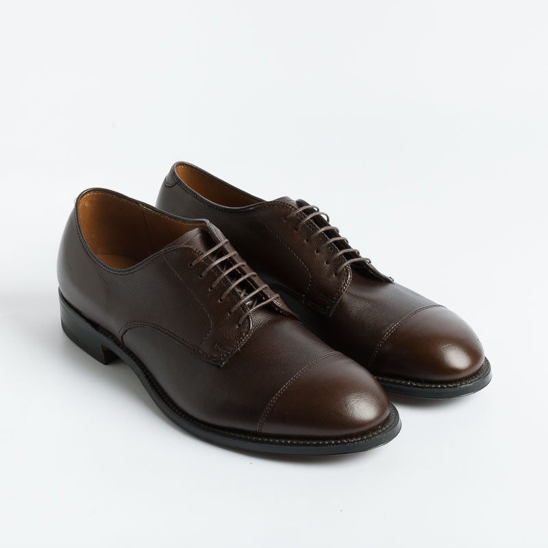 ALDEN - M1501Y - Derby con puntale forma ergonomica - Vitello Marrone Scarpe Uomo Alden