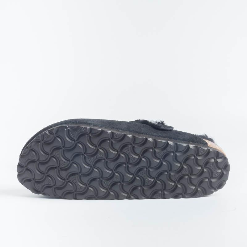 BIRKENSTOCK - 259883 - BOSTON FUR - Black Scarpe Donna BIRKENSTOCK