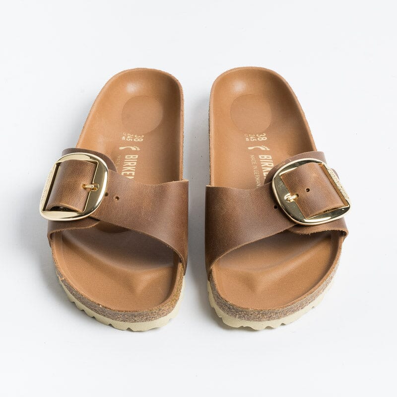 BIRKENSTOCK - 1006525 Madrid Big Buckle - Cognac Scarpe Donna BIRKENSTOCK