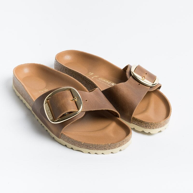 BIRKENSTOCK - 1006525 Madrid Big Buckle - Cognac Scarpe Donna BIRKENSTOCK
