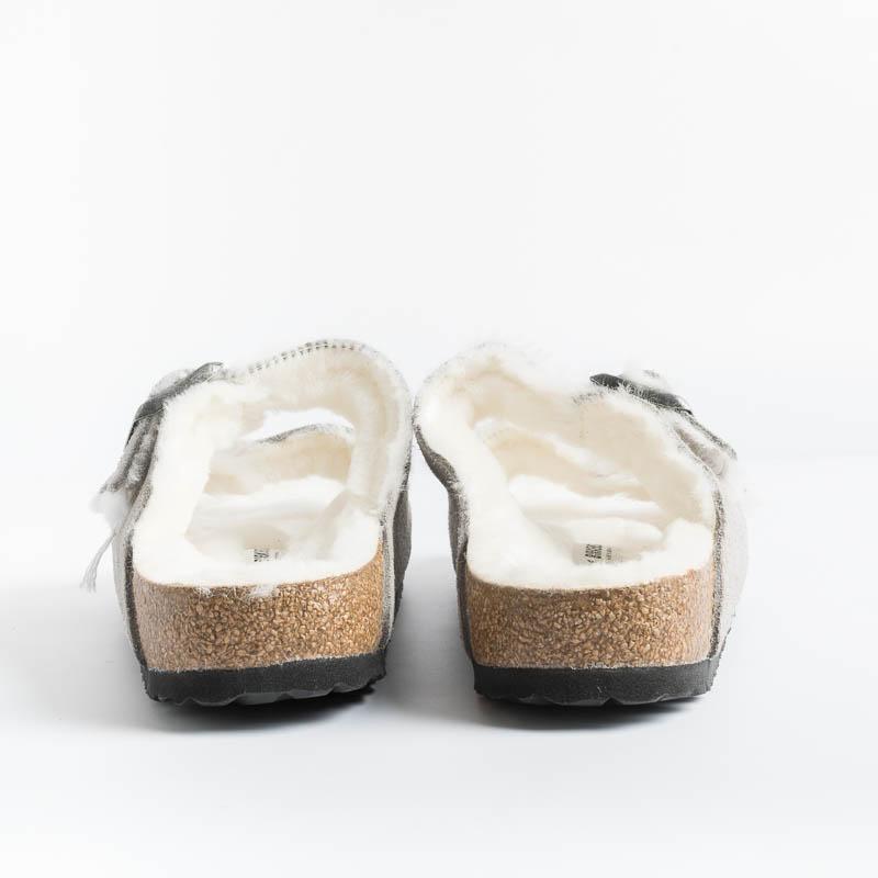 BIRKENSTOCK - 1017403 - Arizona Fur - Grigio Scarpe Donna BIRKENSTOCK