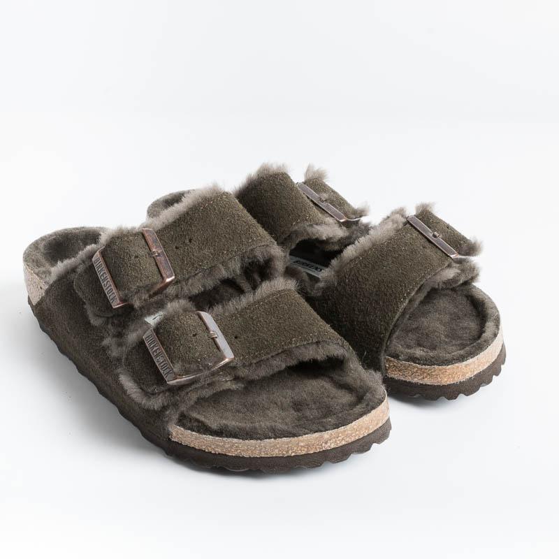 BIRKENSTOCK - 1020528 - Arizona Fur - Mocca Scarpe Donna BIRKENSTOCK