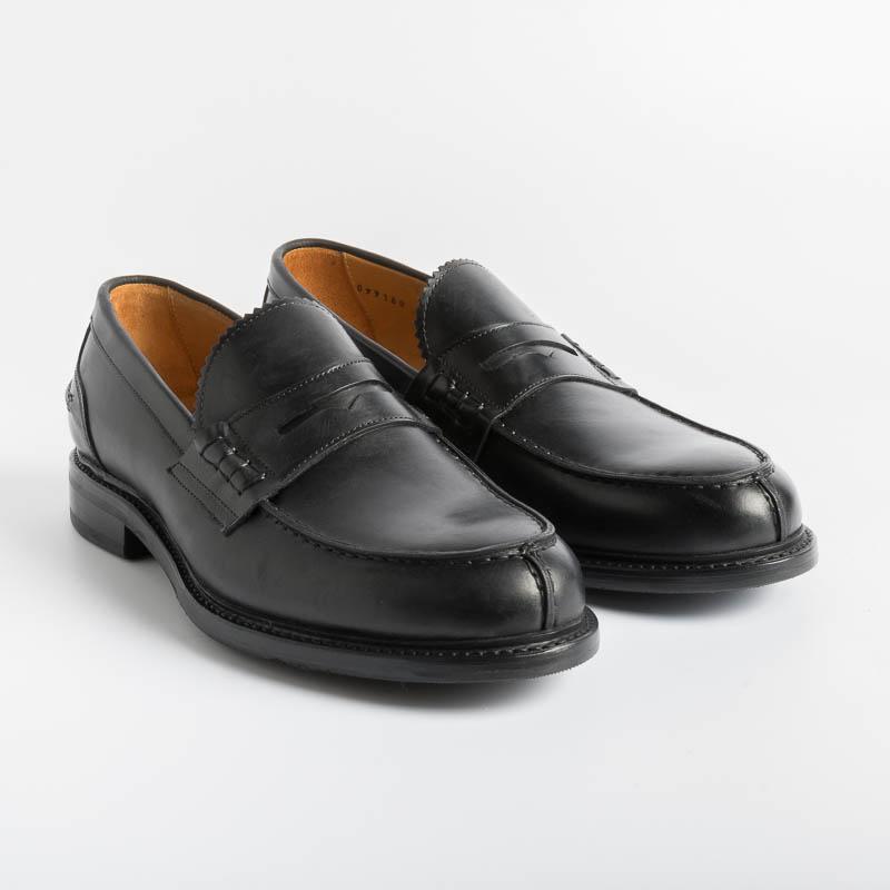 BERWICK 1707 - Mocassino - 11053 - Pelle Nero Scarpe Uomo Berwick 1707
